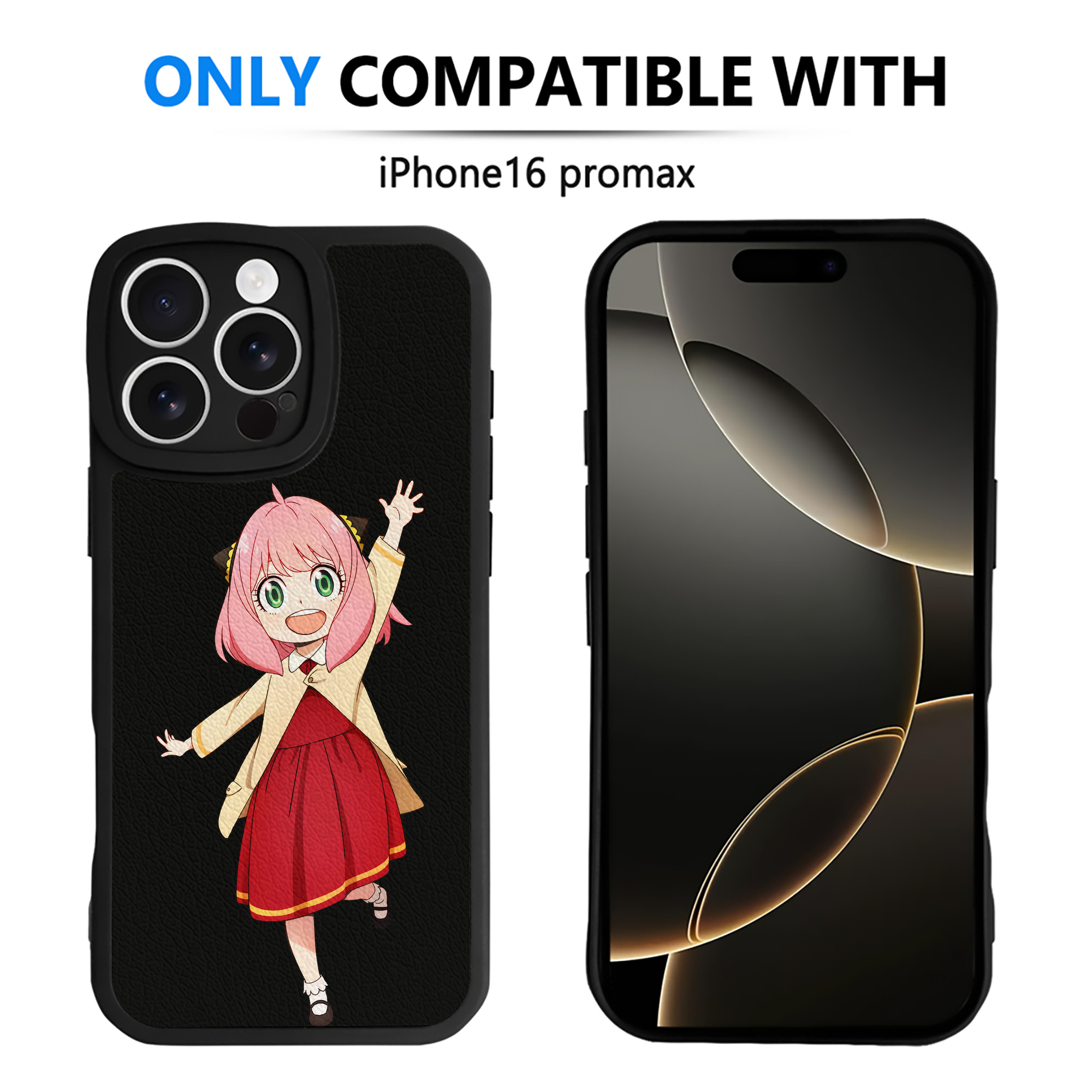 （画像用） SPY×FAMILY间谍家家酒 【iPhone 16シリーズ対応】シリコンスマホケース（レザー調） 材質：シリコン